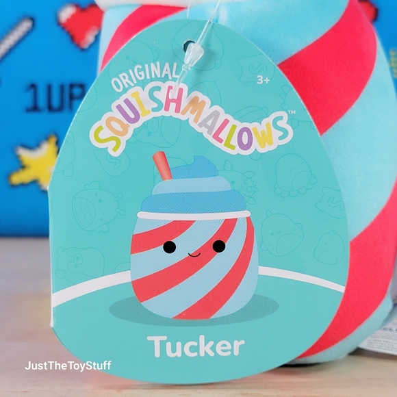 Squishmallow Tucker the Slushie 5" UltraSoft Stuffed Food Squadl Toy Plush NWT - Picture 5 of 6